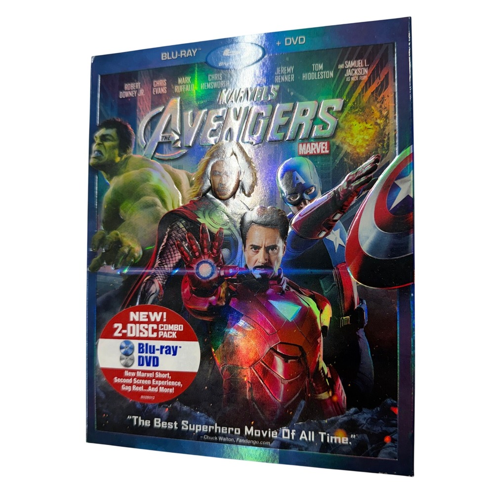 Marvels The Avengers Blu-ray DVD 2-Disc Combo Pack